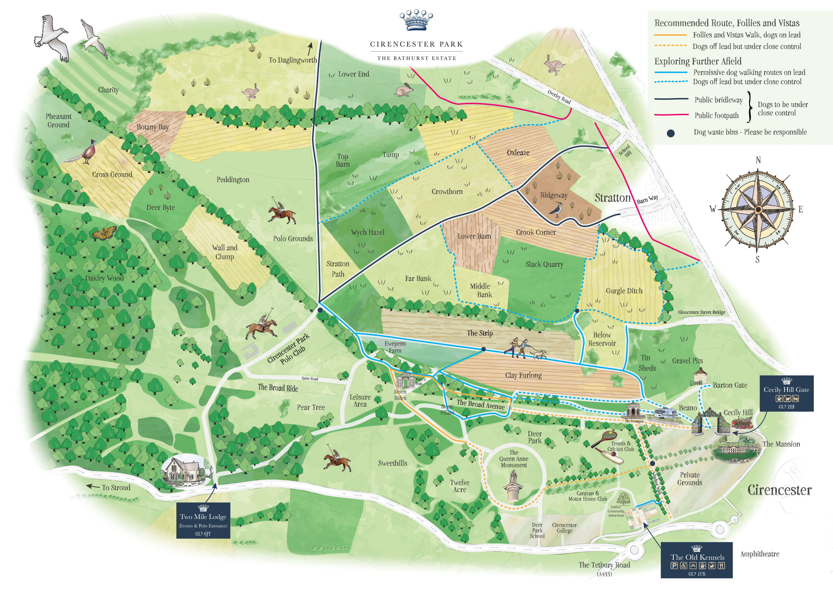 Interactive Map The Bathurst Estate